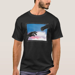 Adam Schöpfung Katzenmutter Katzenliebhaber Christ T-Shirt