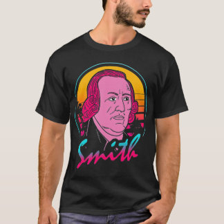 Adam Smith 80er Retro Vintag T-Shirt