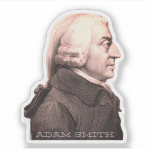Adam Smith Aufkleber