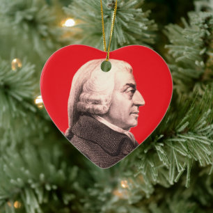 Adam Smith Keramik Ornament