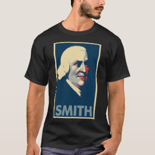 Adam-Smith-Plakat-politische Parodie T-Shirt