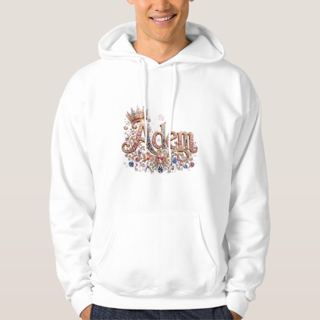 Adam Sparkle Crown Hoodie Sweatshirt (Vorderseite)