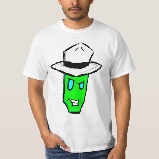 Adam the Alien (Sketchy) T-Shirt (Vorderseite)