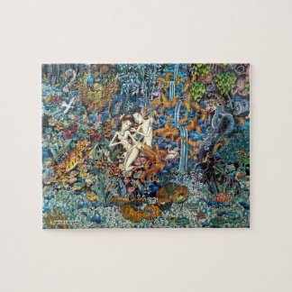 Adam u. Evebalinese-Art Puzzle