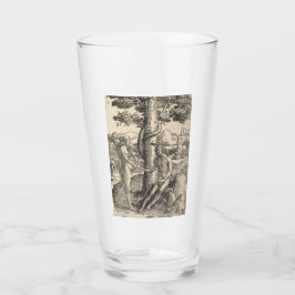 Adam und Eva: Der Fall des Menschen (Lucas van Ley Glas