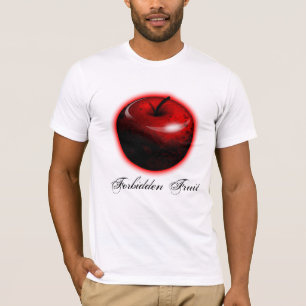 Adam und Eve Apple - die verbotene Frucht T-Shirt