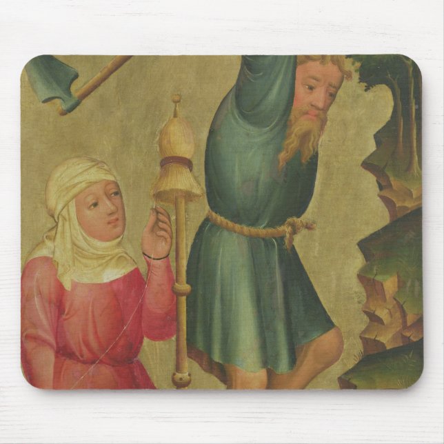 Adam und Eve bei der Arbeit Mousepad (Vorne)
