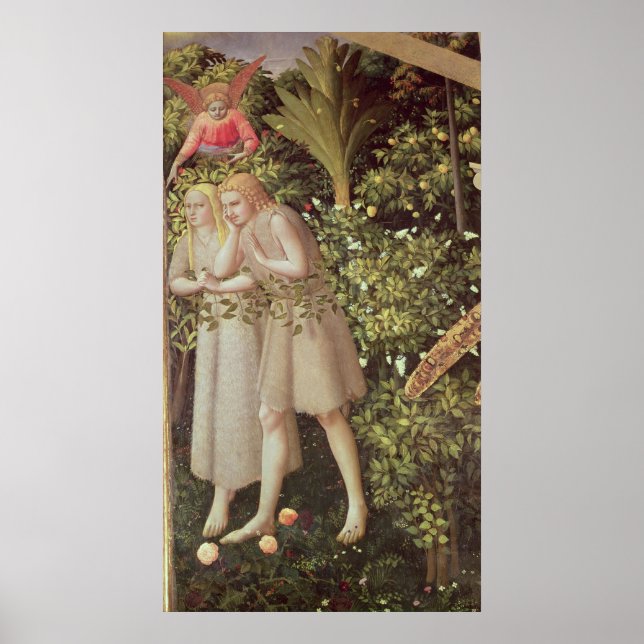 Adam und Eve sind aus dem Paradies ausgewiesen Poster (Vorne)