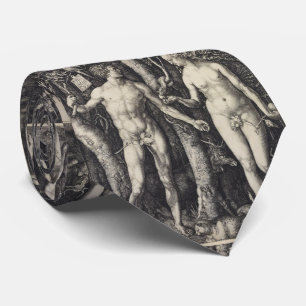 Adam- und Eve-Stich durch Albrecht Durer Krawatte