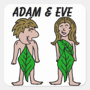 Adam und Eve Stickers