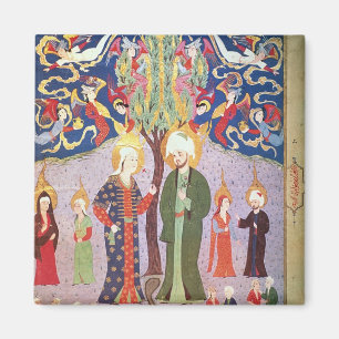 Adam und Eve und ihre dreizehn Siege Magnet