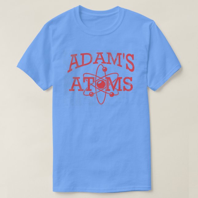 Adams Atoms bedrückt T-Shirt (Design vorne)
