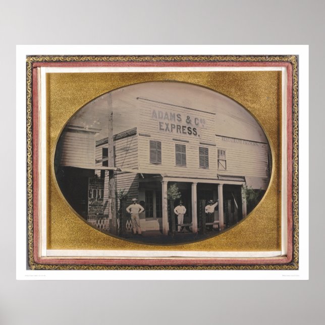 Adams & Co. Express Gebäude (40129) Poster (Vorne)