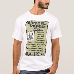 Adams: Erfahrene Patrioten T-Shirt