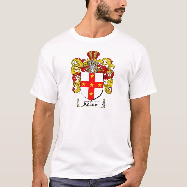 ADAMS-FAMILIENWAPPEN - ADAMS-WAPPEN T-Shirt (Vorderseite)