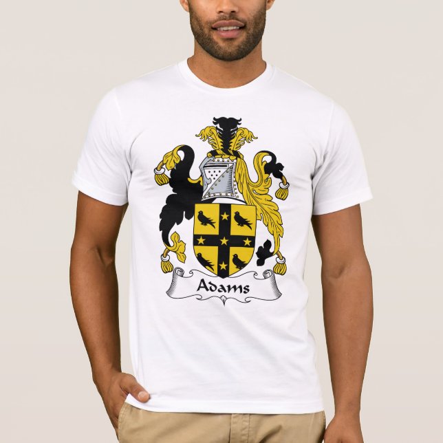 Adams-Familienwappen T-Shirt (Vorderseite)
