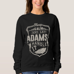 Adams Nachname Shirt Adams Name Geburtstag