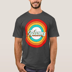 Adams Name Shirt Vintag Adams Circle