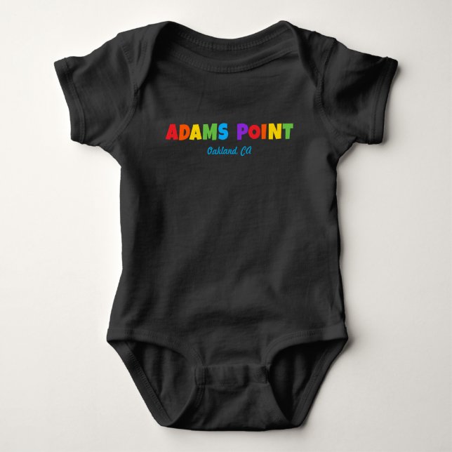 Adams Point Fairyland Bodysuit Baby Strampler (Vorderseite)