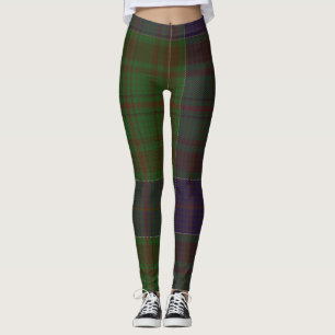 Adams Scottish Tartan Kariert Leggings