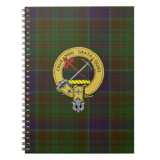 Adams Tartan und Clan Abzeichen Notizblock