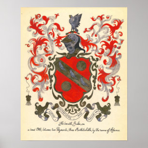 Adams-Wappen (16" x 20") Poster