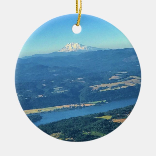 Adams, Washington Keramik Ornament (Vorne)