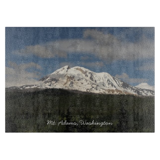 Adams Washington Landscape Foto Cutting Board Schneidebrett (Vorderseite)