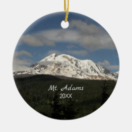 Adams Washington Landschaftliches Foto Ornament Aus Metall