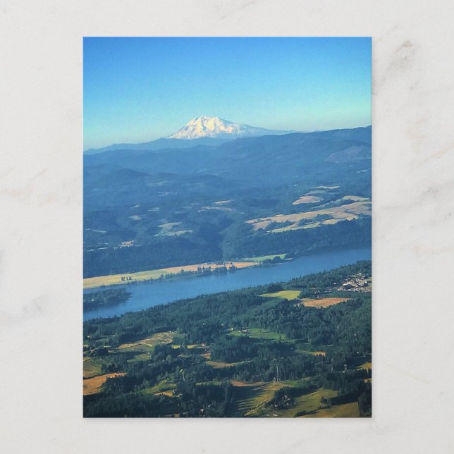 Adams, Washington Postkarte (Vorderseite)