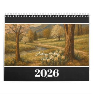AdamsArt 2026 Landschaft im Herbst Kalender
