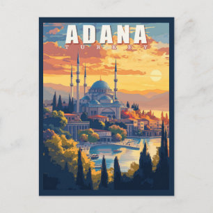 Adana - Atemberaubende Fotos der pulsierenden Stad Postkarte