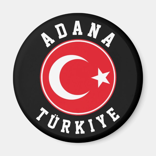 Adana, Türkei-Magnet Magnet (Vorne)