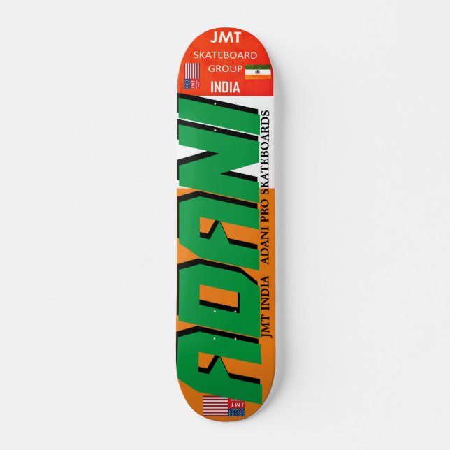 ADANI JMT INDIA 7 3/4" Skateboard Deck (Vorne)