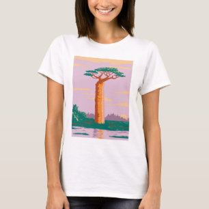 Adansonia grandidieri Madagascar Baobab T - Shirt