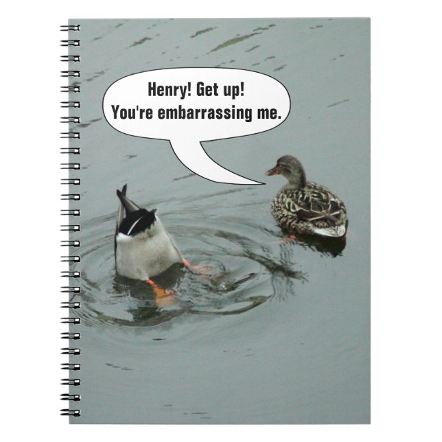 Adaptierbares DuckNotebook Notizblock (Vorderseite)