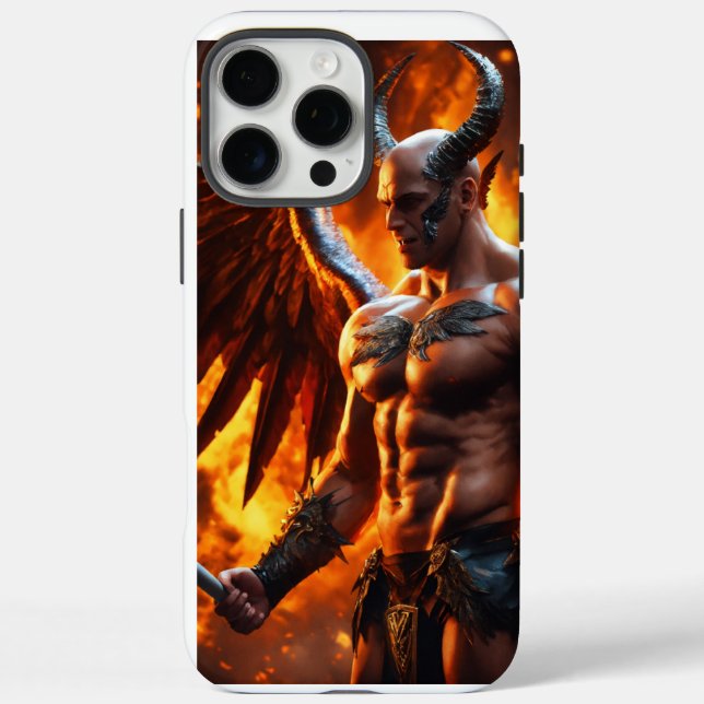 Adaptiver Engel Case-Mate iPhone Hülle (Rückseite)