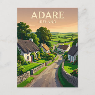 Adare Irland Postkarte