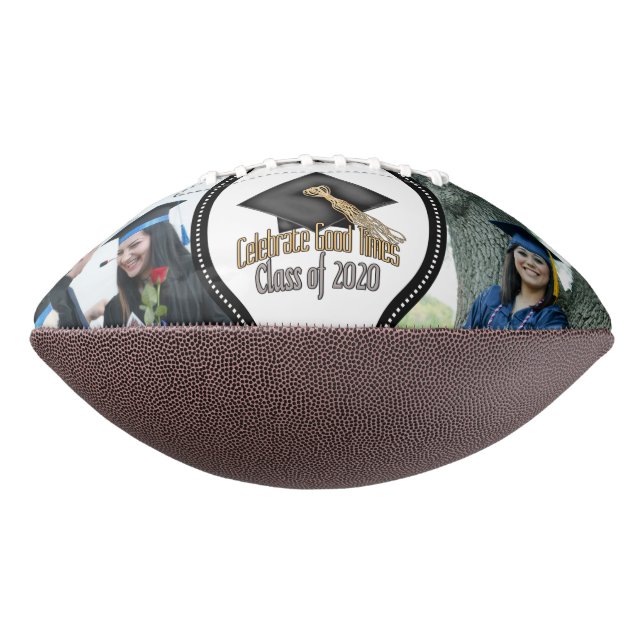 ADD 2 FOTOS Class of 2020 Abschluss Celebration Football (Gedreht 270)