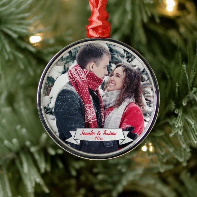 Add-A-Foto - Weihnachtsschmuck - Premium Round (Baum)