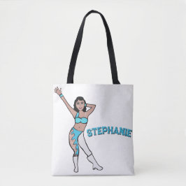 Add A Name Aqua Swirl #2