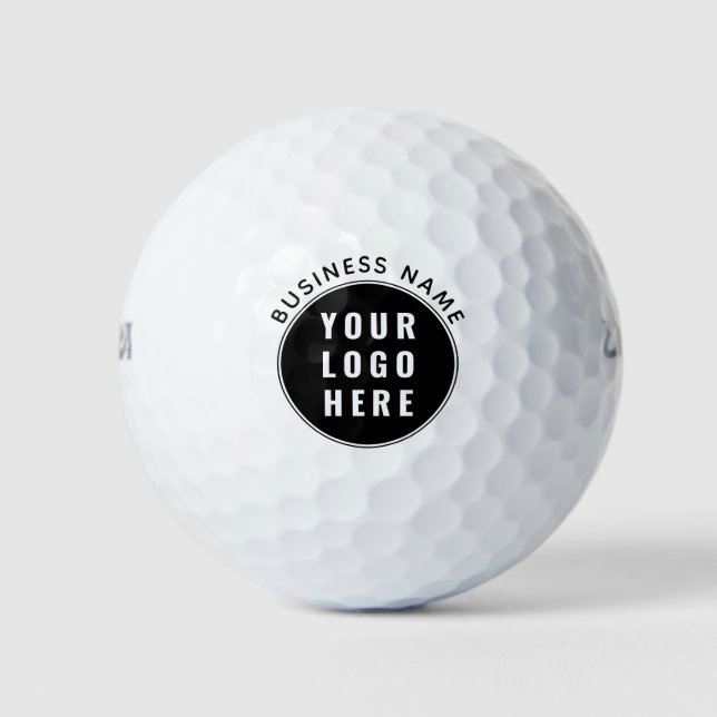 Add Business Logo and Website Custom Promotional Golfball (Vorderseite)