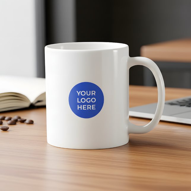 Add Company Logo Corporate Promotional Marketing Kaffeetasse (Von Creator hochgeladen)