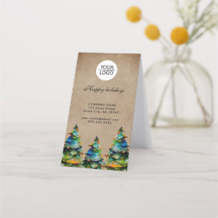 Add Logo Custom Text Christmas Tree 2026 Kalender Treuekarte