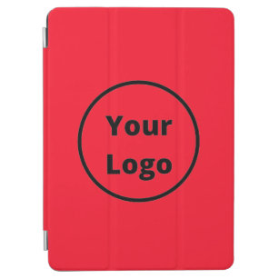 Add logo plain red iPad air hülle