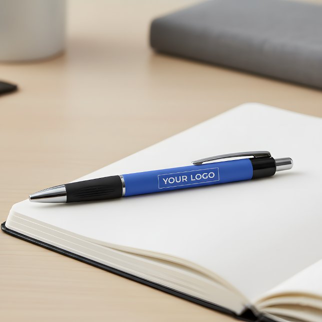 Add Logo Promotional Marketing Royal Blue Kugelschreiber (Von Creator hochgeladen)