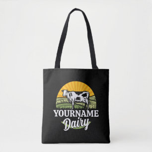 ADD NAME Sunset Dairy Farm Grazing Holstein Kuh