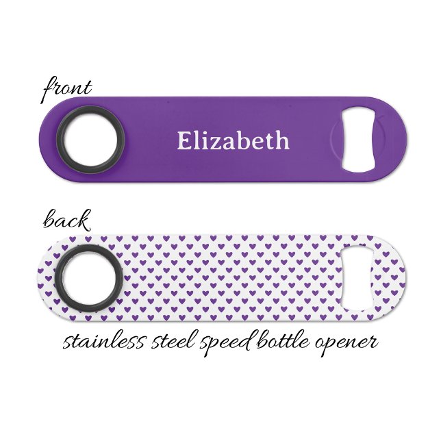 Add name white and purple speed flaschenöffner (Von Creator hochgeladen)