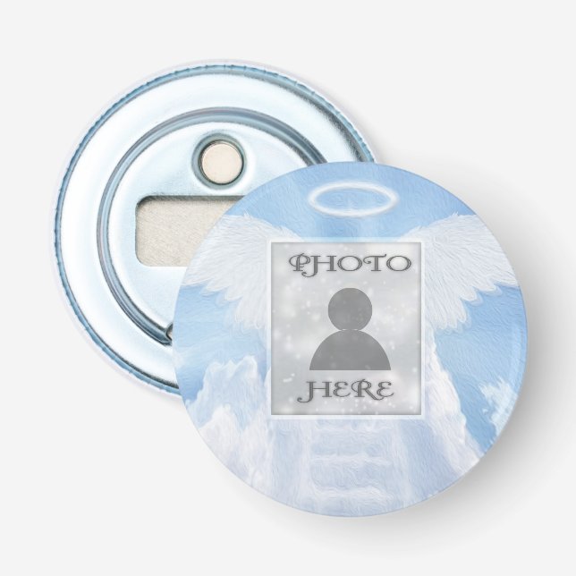 Add Photo Custom Memorial Flaschenöffner (Vorderseite)