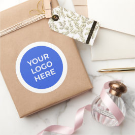 Add Your Business Logo Promotional Product Label Runder Aufkleber